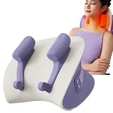 Automatisch Nekmassagekussen, Shiatsu Rugmassage, Verwarmingsbereik: 40-50 °C, 3 Massage-intensiteitsniveaus, 20° Hoekontwerp, Voor Stijve En Pijnlijke Nek- En Schouderspieren