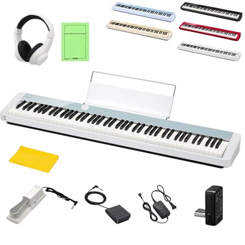 【Amabile公式】 アマービレ 純正アクセサリーセット カシオ 電子ピアノ PX-S1100 Privia 88鍵盤 コンパクト プリヴィア スピーカー内蔵 スタンド&ヘッドホン&ペダル&椅子 軽量モデル 初心者にも最適 CASIO PXS1100 (