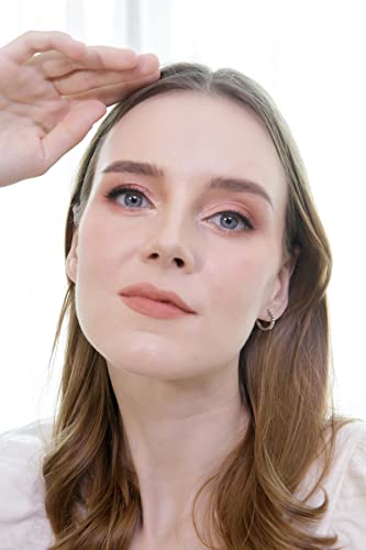 Opal Earrings For Women 15Mm Synthetic Gemstone Oval Huggies Sterling Silver Hoops White Earring For Girls Teens Bridesmaids Fashion Trendy #TOP4