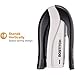 Bostitch Office inSHAPE Compact Stapler, 15 Sheet Capacity, One Finger, No Effort, Spring Powered, Black/Gray