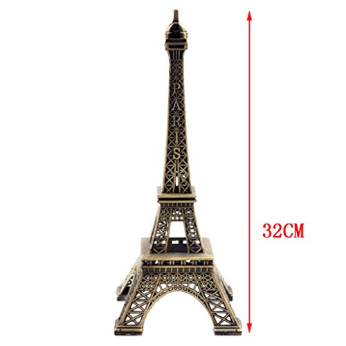 Sharplace Retro uit Eiffeltoren decoratiefiguur, 22-38 cm hoog, M - Afbeelding 6