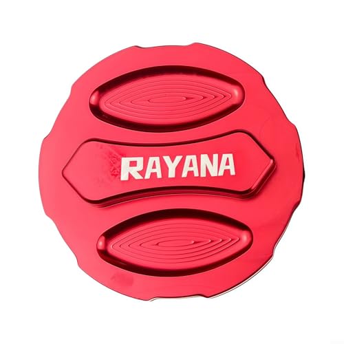 Copertura decorativa per serbatoio del carburante per moto, in lega di alluminio, adatta per tricicli elettrici e moto (rosso)