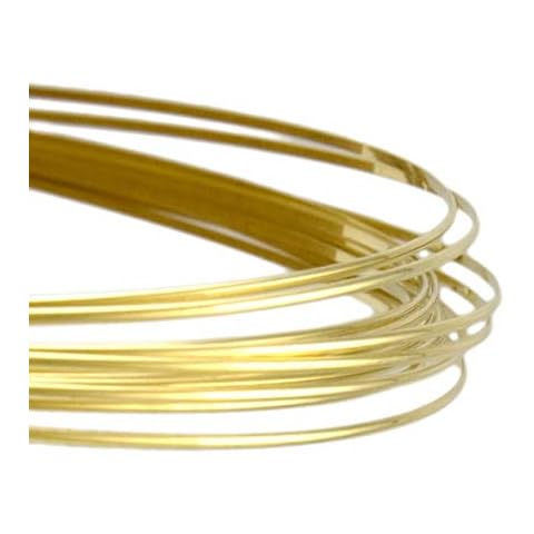 Half Round Brass Wire Dead Soft 25 Ft Coil Cover