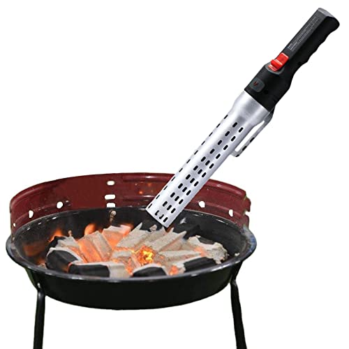 Allume Charbon Barbecue, Portable Allume-feu Électrique pour Barbecue, Four à Pizza, S'enflamme Rapidement en 60s, Cordon D'alimentation de 2 M, Facile à Utiliser (Color:B)