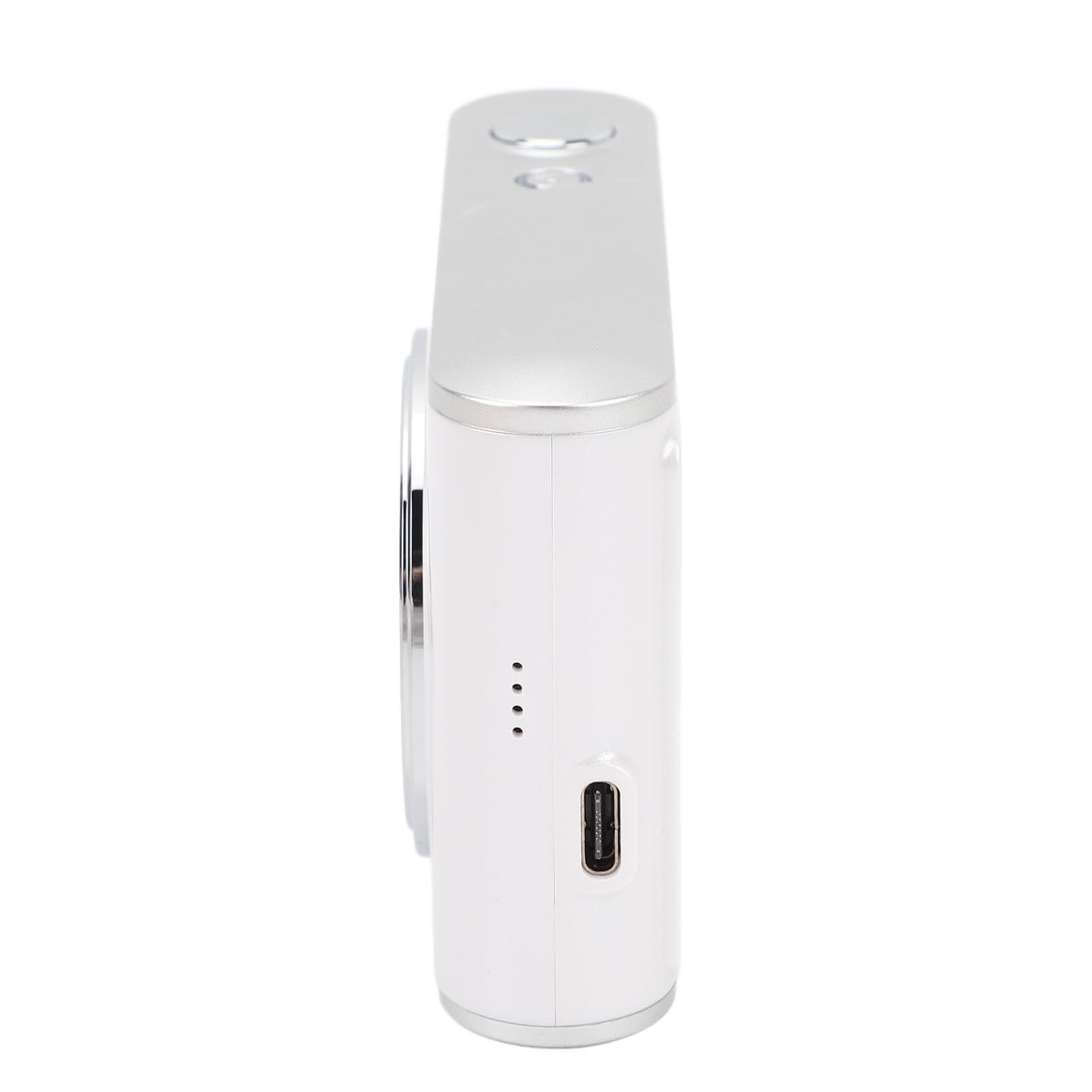 Aparat Cyfrowy, Ekran IPS 2,8 Cala, Aparat Cyfrowy 48 MP, Aparat do Vlogowania z 16-krotnym Zoomem Cyfrowym dla Początkujących Nastolatków (WHITE)