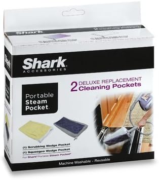 Shark - Portable Steam Pocket - 2 Deluxe Replacement Cleaning Pockets