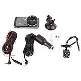 [Enregistrement vidéo cyclique]: prend en charge la boucle transparente en écrasant automatiquement les images les plus anciennes lorsque la carte mémoire est pleine, tout en protégeant des vidéos verrouillées pour garantir des preuves d'accident importantes sans suppression manuelle.