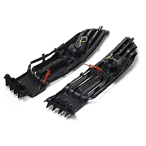 BATLAM 2 Peças LED Anjo De Olho Diurno Grelha De Farol Diurno Com Luz 3B085366L-B41 3B0853666L-B41 P