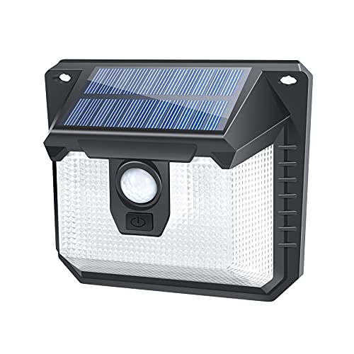Motion Sensor Outdoor Light, FOYSEM 148 LED Outdoor Solar Lights, Solar Motion Lights Outdoor, 270Â° Wide Angle, IP65 Waterproof, Solar Lights Outdoor Motion Sensor for Garage Deck Yard Fence, 1 Pack