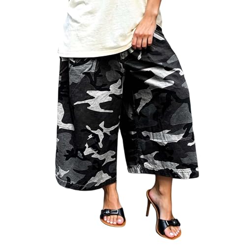 Short cargo Y2k pour femme ample et confortable contre la chaleur estivale