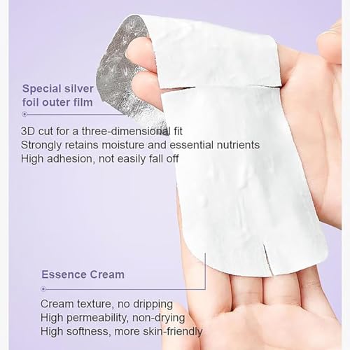 Masque cou anti-rides aux peptides pour corriger le relâchement et effacer les ridules - 2