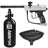 Action Village Kingman Spyder Victor Entry Paintball Gun Package Kit (Gloss Clear)