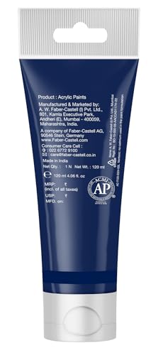 Image of Faber-Castell Creative Studio Acrylic TUBE120ML-PRUSSIAN Blue 246