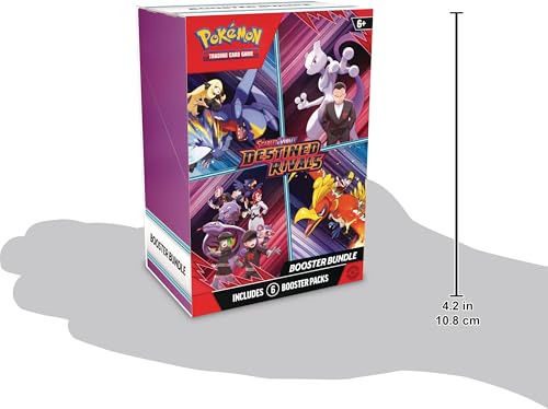 Pokémon TCG Scarlet and Violet Destined Rivals Booster Bundle 6 Booster Packs - Image 2