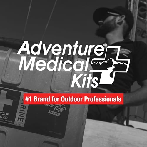 Image of Adventure Medical Kits Marine Series Medical Kit - 600 - Boat First Aid Kit For 8 People 12 Hours From Care - Includes Emergency Medical Supplies Like Bandages, Medicine, Guide Book & More