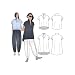 Style Arc Sewing Pattern - Teddy Designer Top (Sizes 04-16) - Click for Other Sizes Available