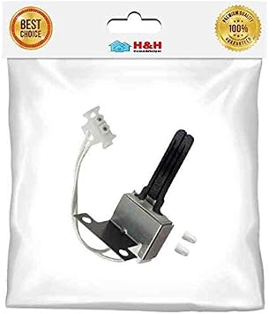 H&H New Furnace Igniter Ignitor B1401015S, B1401015, B14010-15 Compatible for Goodman Janitrol Amana GMNT120-5, GMP050-3, GMP075-3, GMP075-4, GMP100-3, etc