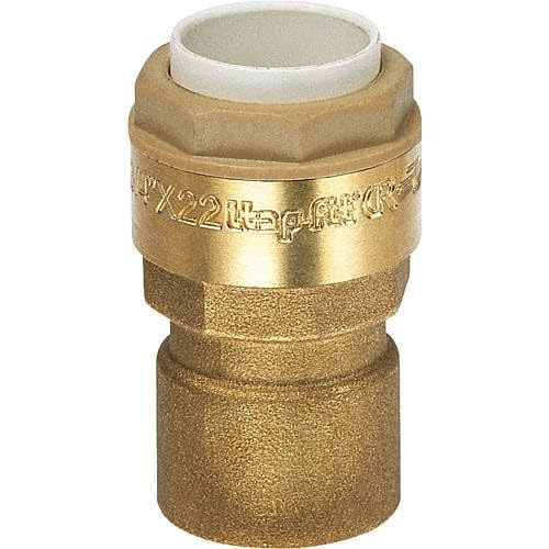 Raccord laiton droit à emboîtement F 1/2 Ø 20 mm Itap-Fit Itap