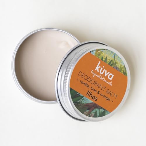 Image of KUVA Natural Organic Deodorant Gift Pack of 5 for Men and Women Gifting Set for Him & Her | Underarms Whitening & Lightening Pit Cream, Travel Friendly 24 Hour Odour Free | Easy To Carry - 10 g Pack