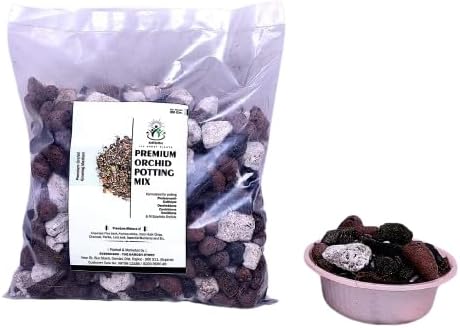 - ANTHOM Chunky Orchid Potting Mix For Plants | Flower Booster | Plant Growth Booster | Plant Food | Orchids Potting Soil Mix For Plants | Agriculture Products For Plant Booster (800 Gram)