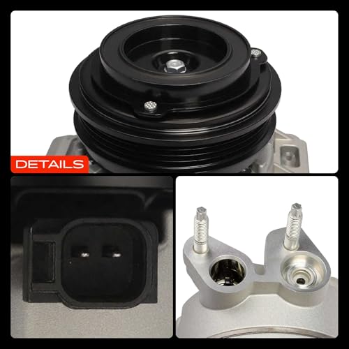 A-Premium Air Conditioner AC Compressor with Clutch Compatible with Ford Escape 2013-2019 2.5L, Focus 2013-2018 2.0L, Focus 2016-2018 2.3L, Transit Connect 2014-2018 2.5L by A-Premium - Image 9