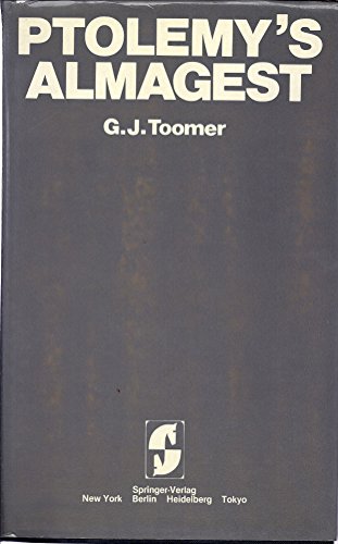 TOOMER:PTOLEMY'S ALMAGEST, (DUCKWORTH) 0387912207 Book Cover