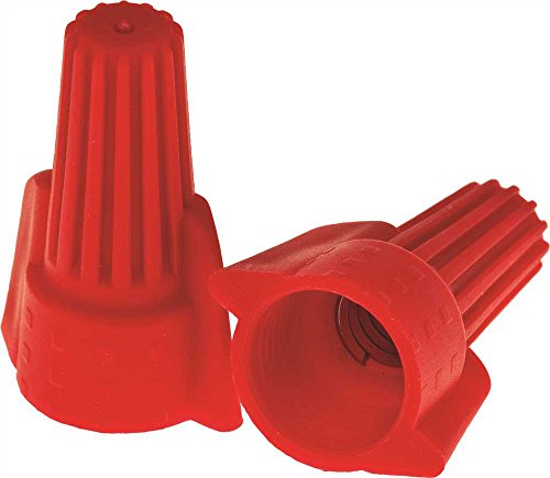 PREFERRED INDUSTRIES 602854 Wing-Type Wire Connector, Red, 100 Per Box -