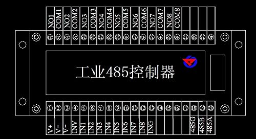 Switch Quantity Acquisition 8-Channel Input 8-Channel Output Iodo Control Module PLC with modbus