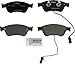BOSCH BP1024 QuietCast Premium Semi-Metallic Disc Brake Pad Set - Compatible With Select Audi A8, S6, S8; Volkswagen Phaeton; FRONT