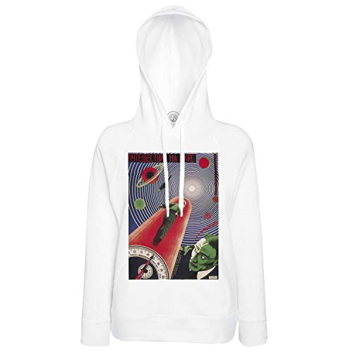 Sweat à capuche affiche russe Un Jour sur Mars style retro parfait pour le week-end