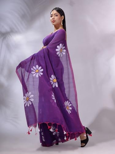 Image of Yashika Women's Georgette Floral Printed Saree With Unstitched Blouse Piece |saree for Women | New Sari | Saree