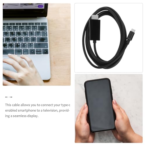 Cable USB C OUNONA compatible con laptop teléfono y TV para evitar parpadeos 4
