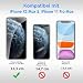 JETech Schutzfolie für iPhone 11 Pro Max und iPhone XS Max 6,5 Zoll, Panzer schutz Glas Folie Displayschutzfolie, 2-Stück