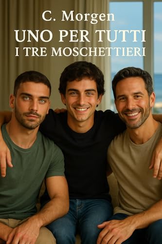 Uno per tutti - I tre moschettieri : Dramma Gay, Romanzo gay italiano - Romance MM. Erotico (Romanzi rosa gay Vol. 1)