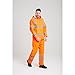 Portwest Waterproof Rain Jacket, Lightweight, Orange, Large