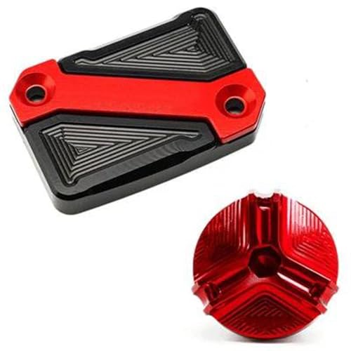 Cubierta de líquido de frenos y tapón de motor para Suzuki GIXXER SF150