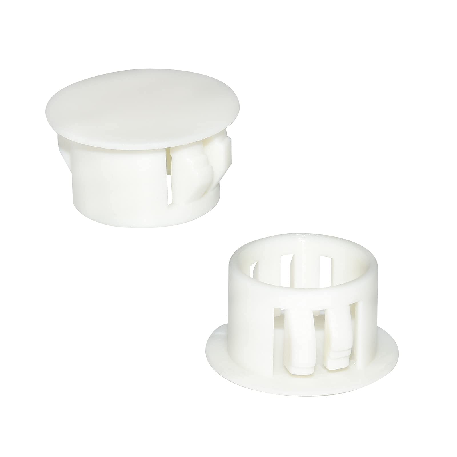 Snap In Plugs Snapklik.com : Flyshop 25PCS Plastic Snap In Locking Hole Plugs Tube ...