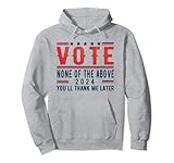 Funny Political Gifts, Vote None of the Above
