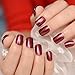 Produktbild Falsche Nägel Violetred Fake Nails Glossy Uv Faux Mittelgroße Maniküre mit selbstklebenden Tabs 24 / Beutel
