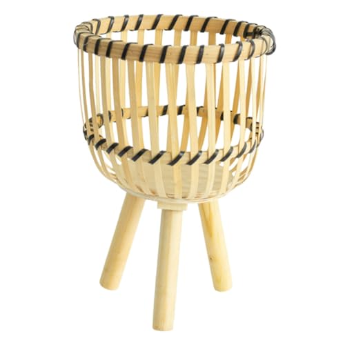 Happyyami Panier De Tressé Support De Plante Décoratif pour Intérieur Et Extérieur Pot De Moyen Raphia pour Salon Jardin