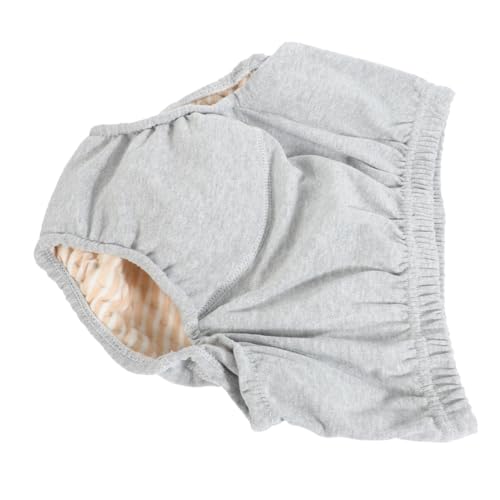 FOMIYES 高齢者のおむつ 患者の布 再利用可能な便器パンツ ガード パンツ 漏れ防止おむつ 無効 再利用可能なおむつ 漏れ防止大人用おむつ 漏れ防止小便器パンツ 大人のおむつ 純綿