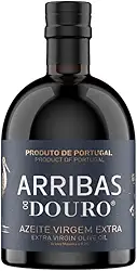 Azeite de Oliva Extra Virgem Premium Arribas do Douro 500ml - Portugues - Extraido a Frio, Perfil Gourmet Frutado - Acidez < 0,2