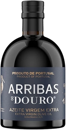 Azeite de Oliva Extra Virgem Premium Arribas do Douro 500ml - Portugues - Extraido a Frio, Perfil Gourmet Frutado - Acidez < 0,2