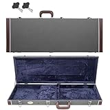 LETSROCK Electric Guitar Hard Shell Case, 39-Inch Standard Electric Guitar Hardshell Carrying Case for KST/KTL/170 Model with Lock Latch