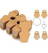 ovsor Bracelets Necklace Displaying Cards - 300pcs Sturdy Earring Packing Cards with Strong Self-...