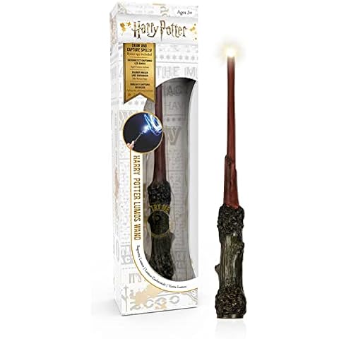WOW! STUFF Harry Potter Lumos Wand 7" Light-Up | Official Wizarding World Gifts, Toys and Collectables | Role Play or Dress-up Costume Accessory for Fans, Girls and Boys, Ages 3+ to Adult Cover