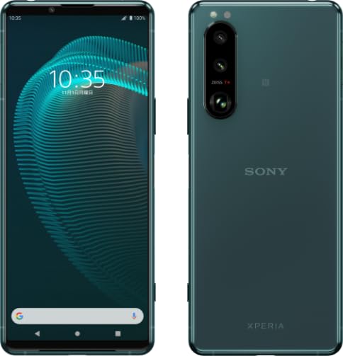 Amazon | 【整備済み品】 Sony Xperia 5 III docomo 128GB グリーン