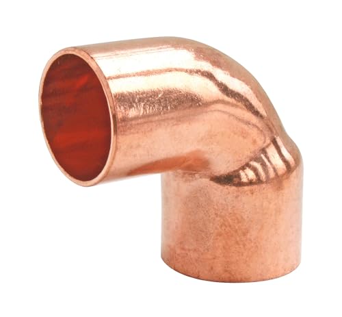 SOMATHERM FOR YOU, Coude à souder 90° Mâle-Femelle pour tube cuivre Ø14 - Sachet de 2 pièces - Idéal pour raccordements plomberie et réseaux d'eau chaude/froide