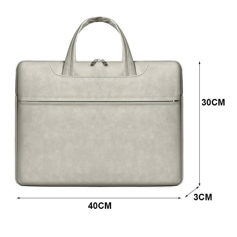 Lightweight Luxury Leather Bag for Laptop Business Documents Handbag Briefcase New Shoulder Bag2