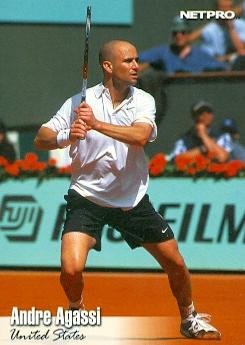 Andre Agassi Trading Card (Tennis) 2003 Netpro #15